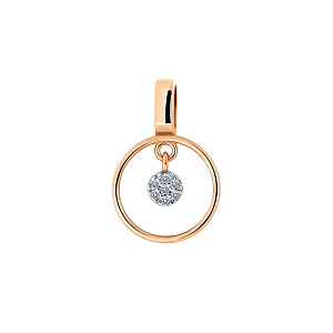 Подвеска с бриллиантом АРИНА 1047173-11140