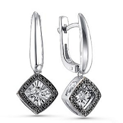 Серьги с бриллиантом grigoriev 02-12-5499-13-00-1