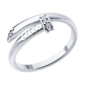 Кольцо из серебра SOKOLOV 94014212