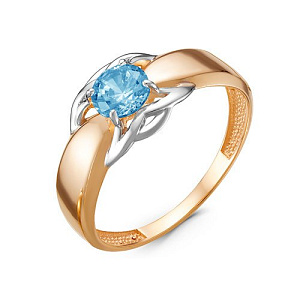 Кольцо из золота DEL'TA 314455