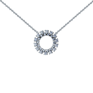 Колье с бриллиантом МЭЮЗ 24864