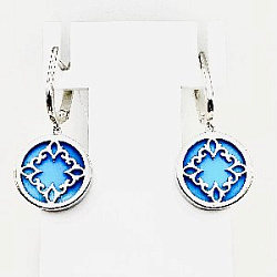 Серьги из серебра АРИНА 1047832-01210-B