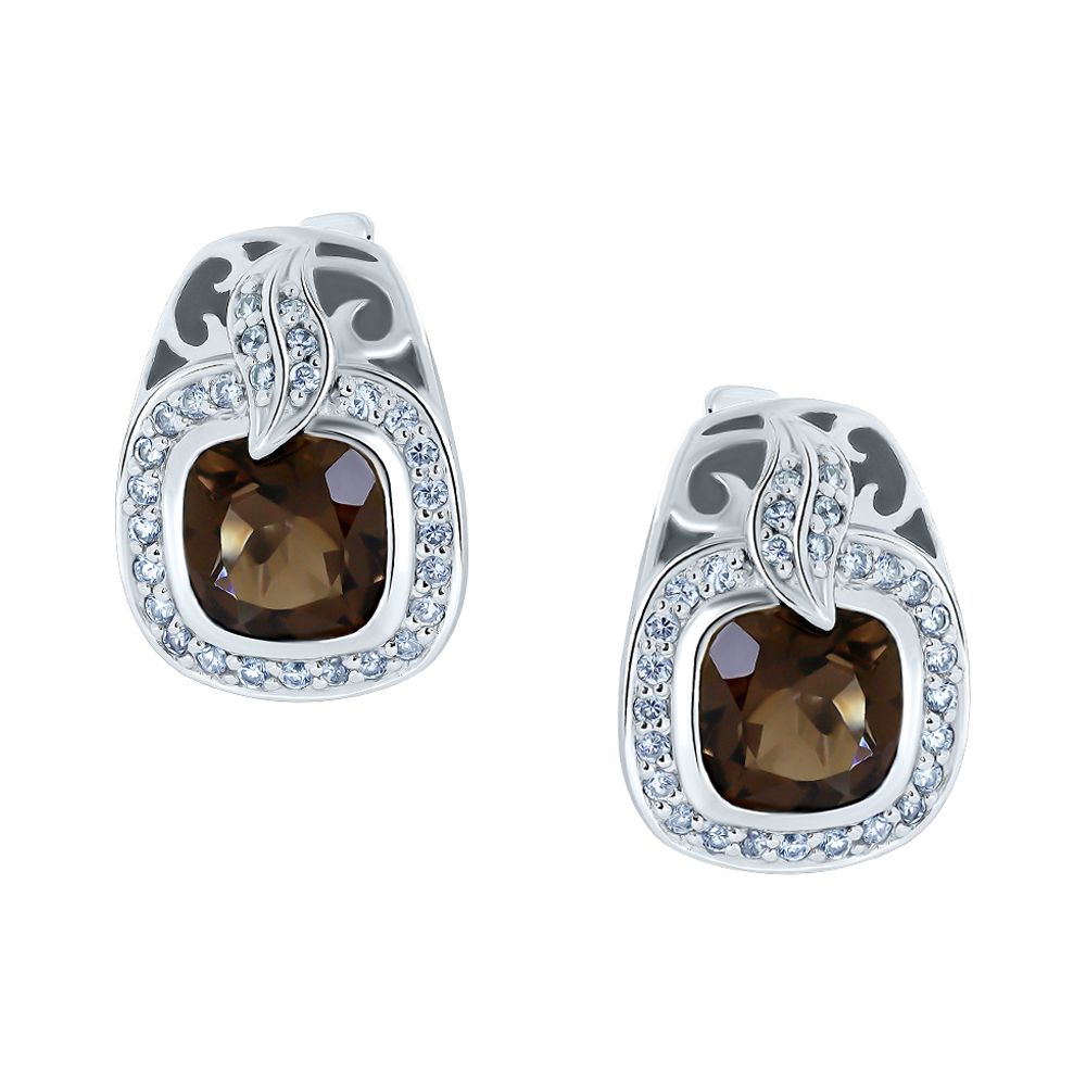 Серьги из серебра Русский СтилЬ 37648202