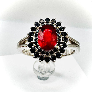 Кольцо из серебра Серена-Сильвер Т6КС.701РБR