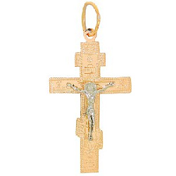 Подвеска крест из золота KARATOV Т13086095