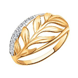 Кольцо из золота Атолл 10739