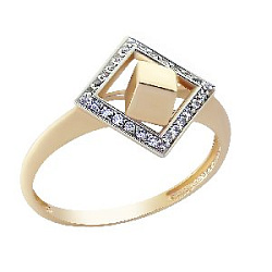 Кольцо из золота CORONA к1492