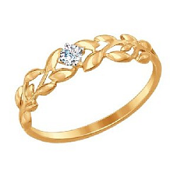 Кольцо из золота SOKOLOV 017237