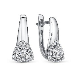 Серьги с бриллиантом 5-5905-103И2-2Б