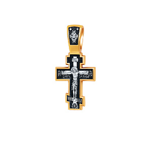 Подвеска крест из серебра Елизавета 8009КЛ