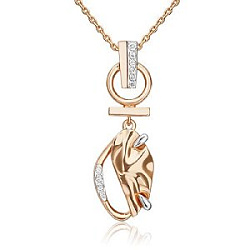 Подвеска из золота Платина 03-3411-00-201-1110