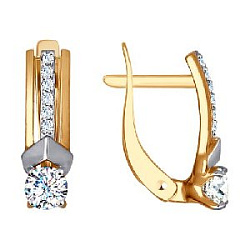 Серьги из золота SOKOLOV 027333