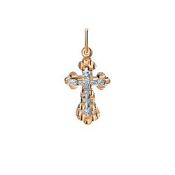 Подвеска крест из золота SOKOLOV 51-131-01399-1