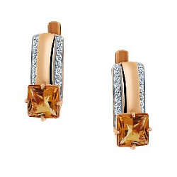 Серьги из золота MAGIC STONES 02-3-444-1001-011