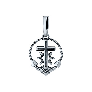 Подвеска из серебра Решетов ПБ0019-Ч