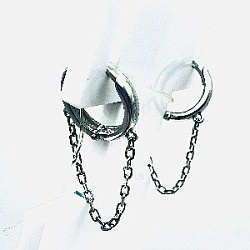 Серьги из серебра СМЛ1509В