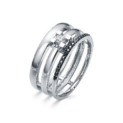 Кольцо с бриллиантом Brilliant Style 3925-11901