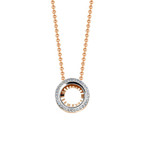 Колье с бриллиантом АЛЬКОР 66617-100