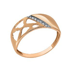 Кольцо из золота RUSGOLDART 1587007 1 1 1