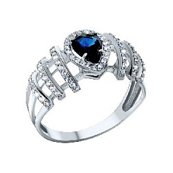 Кольцо с бриллиантом АЛЕКСАНДРА 3012270 №23 6