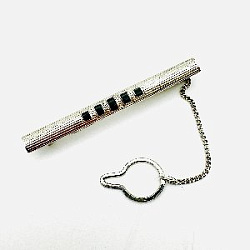 Зажим из серебра 130211р