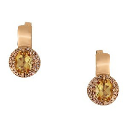 Серьги из золота Maskom 200-1112_zt-001