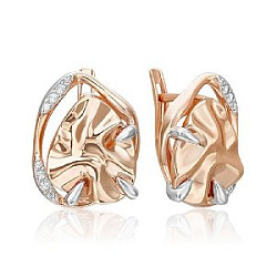 Серьги из золота Платина 02-5090-00-201-1110