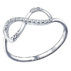 Кольцо из серебра SOKOLOV 94011436