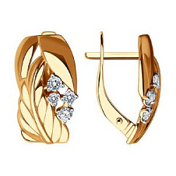 Серьги из золота SOKOLOV 029995