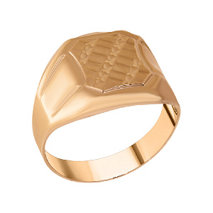 Кольцо мужское из золота Maskom ТКМ 6-4