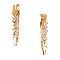 Серьги из золота CORONA с4987