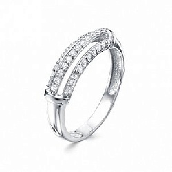 Кольцо из серебра АЛЬКОР 01-1640/00КЦ-00