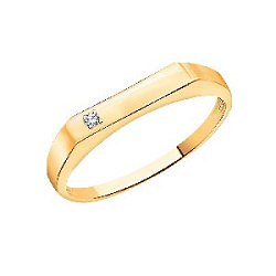 Кольцо из золота Атолл 10834