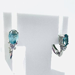 Серьги из серебра 621114лд