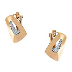 Серьги из золота АЛЕКСАНДРА кл4020а-01