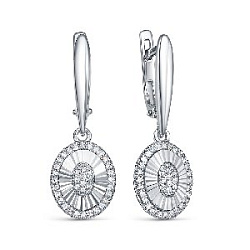 Серьги с бриллиантом Rose Grace 5-7715-103И1-2Б