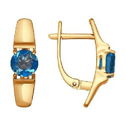 Серьги из золота SOKOLOV 724601