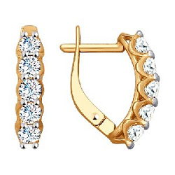 Серьги из золота SOKOLOV 027928