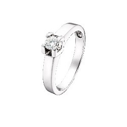 Кольцо помолвочное с бриллиантом МЭЮЗ 83188