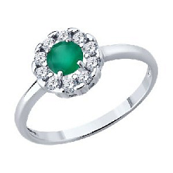 Кольцо из серебра SOKOLOV 92014644