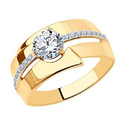 Кольцо из золота SOKOLOV 018748