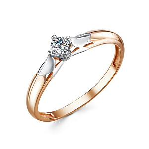 Кольцо помолвочное из золота RUSGOLDART 1534907 1 1 1