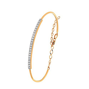 Браслет жесткий из золота RUSGOLDART 603207 1 1 1