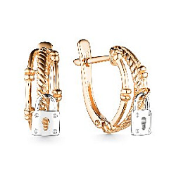 Серьги из золота CORONA С4825