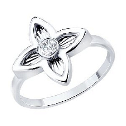 Кольцо из серебра SOKOLOV 94014726