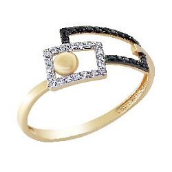 Кольцо из золота CORONA к4490