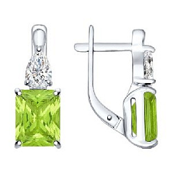 Серьги из серебра SOKOLOV 92021414