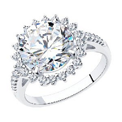 Кольцо из серебра SOKOLOV 94-110-00805-2