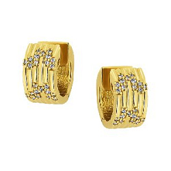 Серьги с бриллиантом Арт-Модерн 020586-Ж