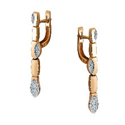 Серьги из золота CORONA С5083